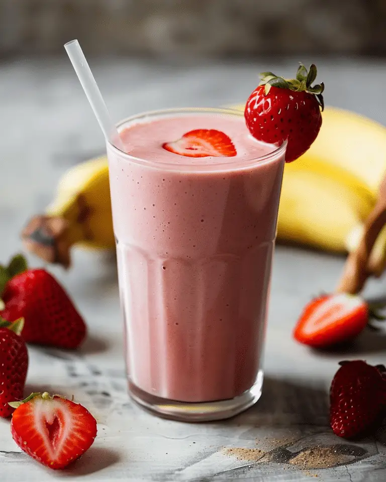 Strawberry Banana Smoothie