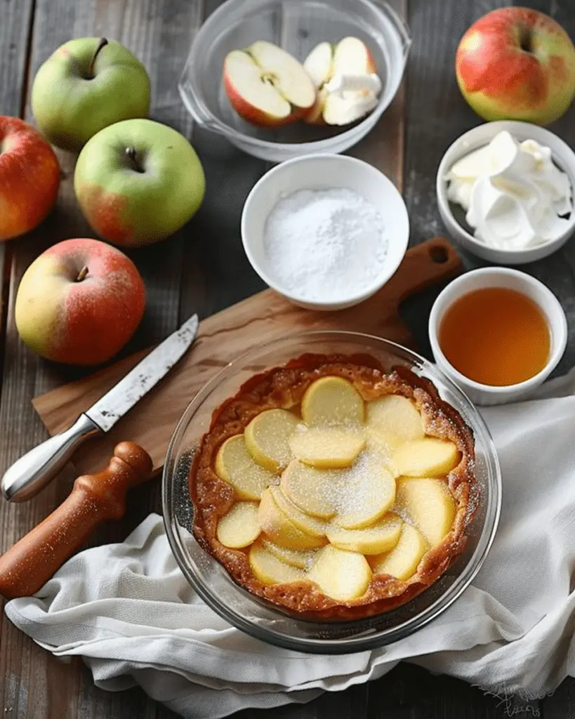 Clafoutis aux Pommes