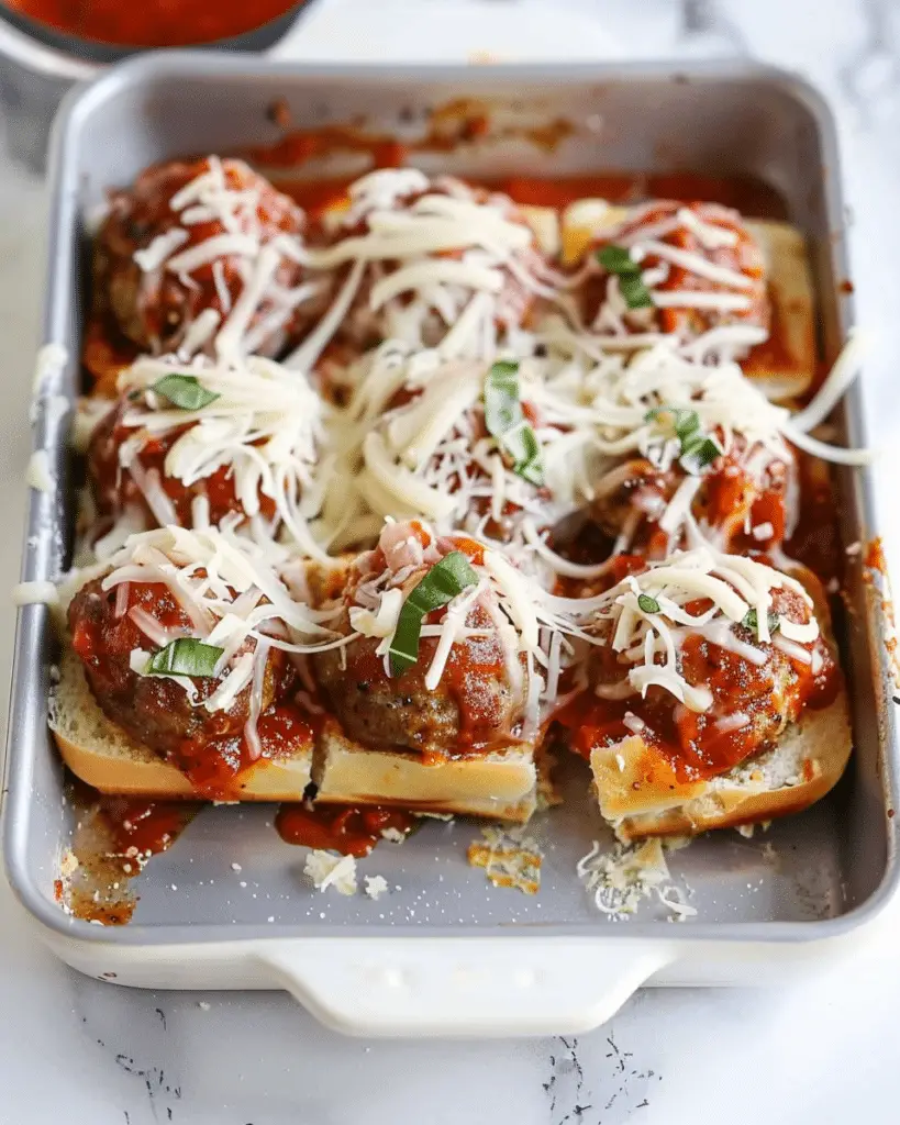 Meatball Sliders