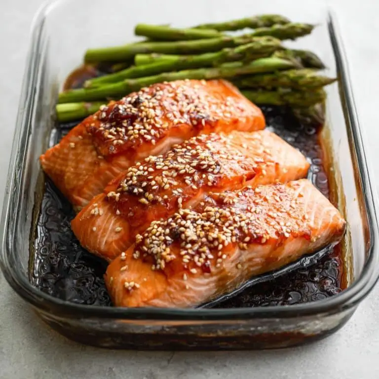 Easy Maple Sesame Salmon