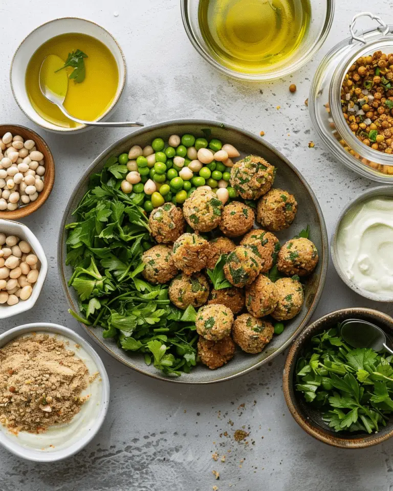 Falafel recepe