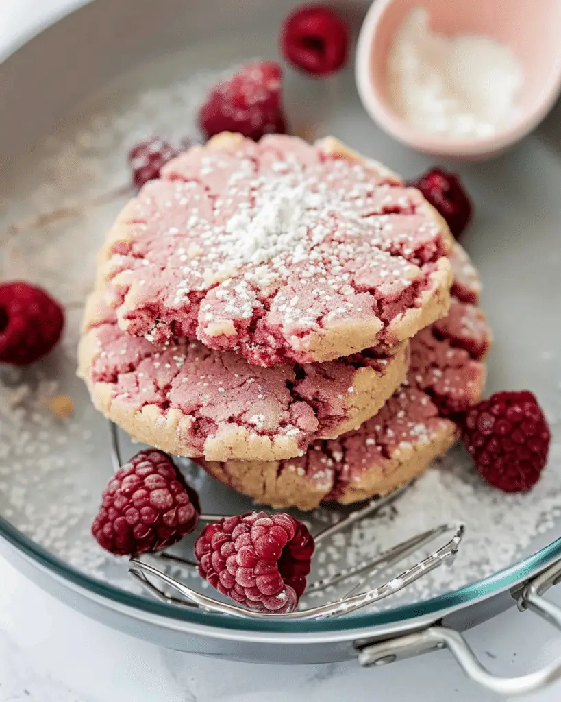 Raspberry Sugar Cookies