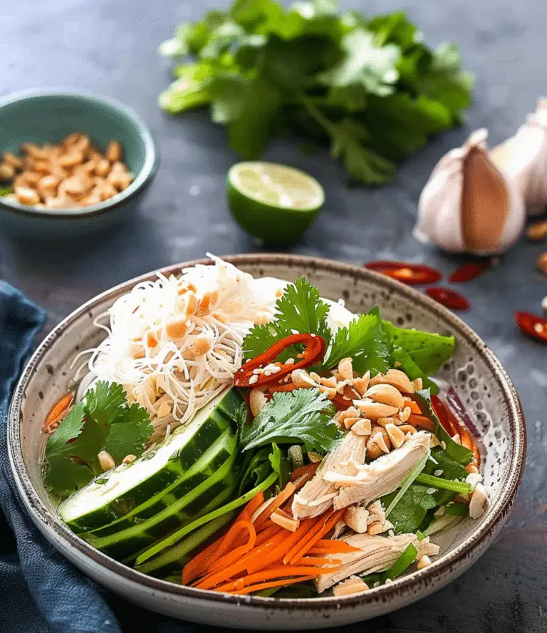Vietnamese Chicken Salad