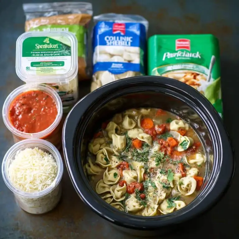 Crockpot Tortellini Soup
