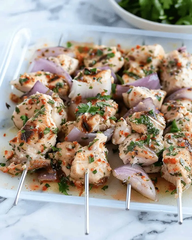 Greek Chicken Kabobs