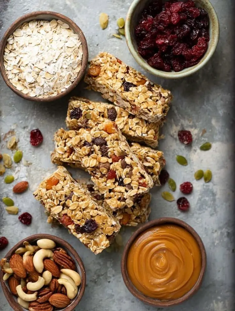 Trail Mix Granola Bars