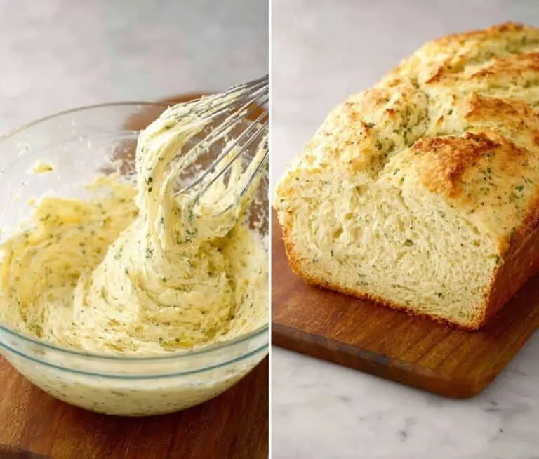Cheese, Herb & Garlic Quick Bread