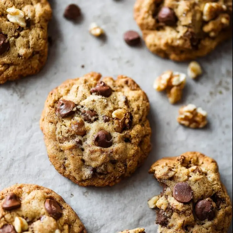 Chocolate Chip Walnut Cookies