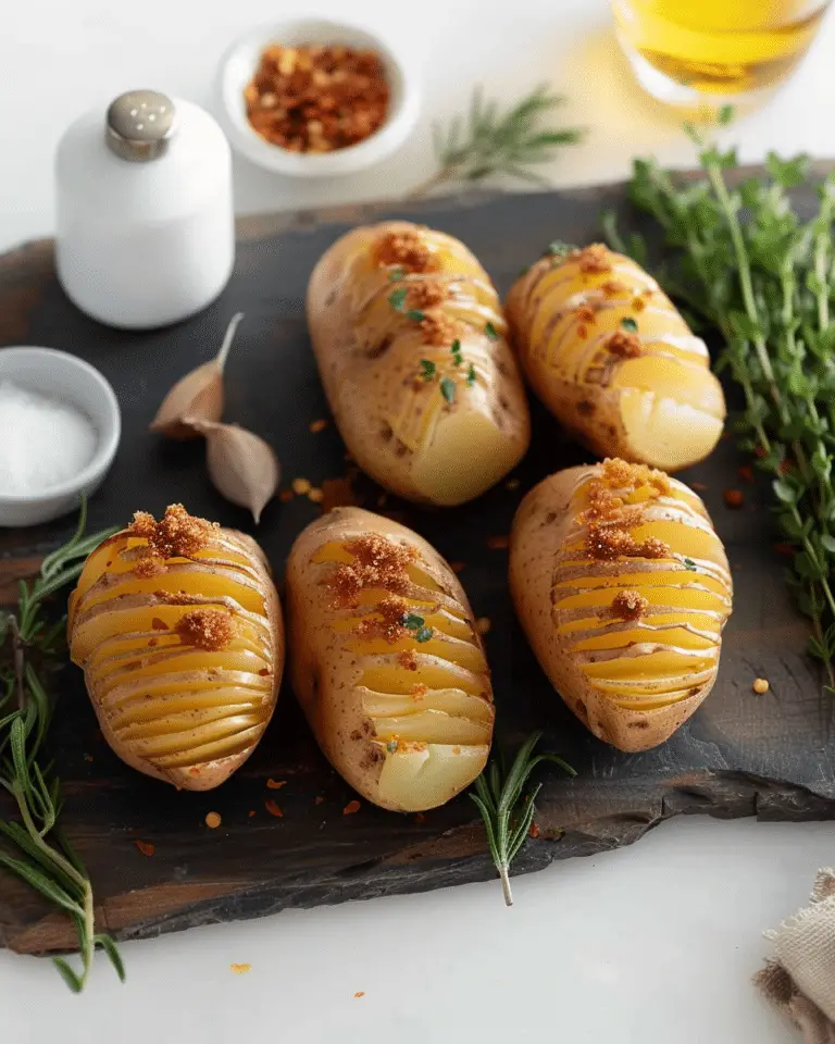 Hasselback Potatoes