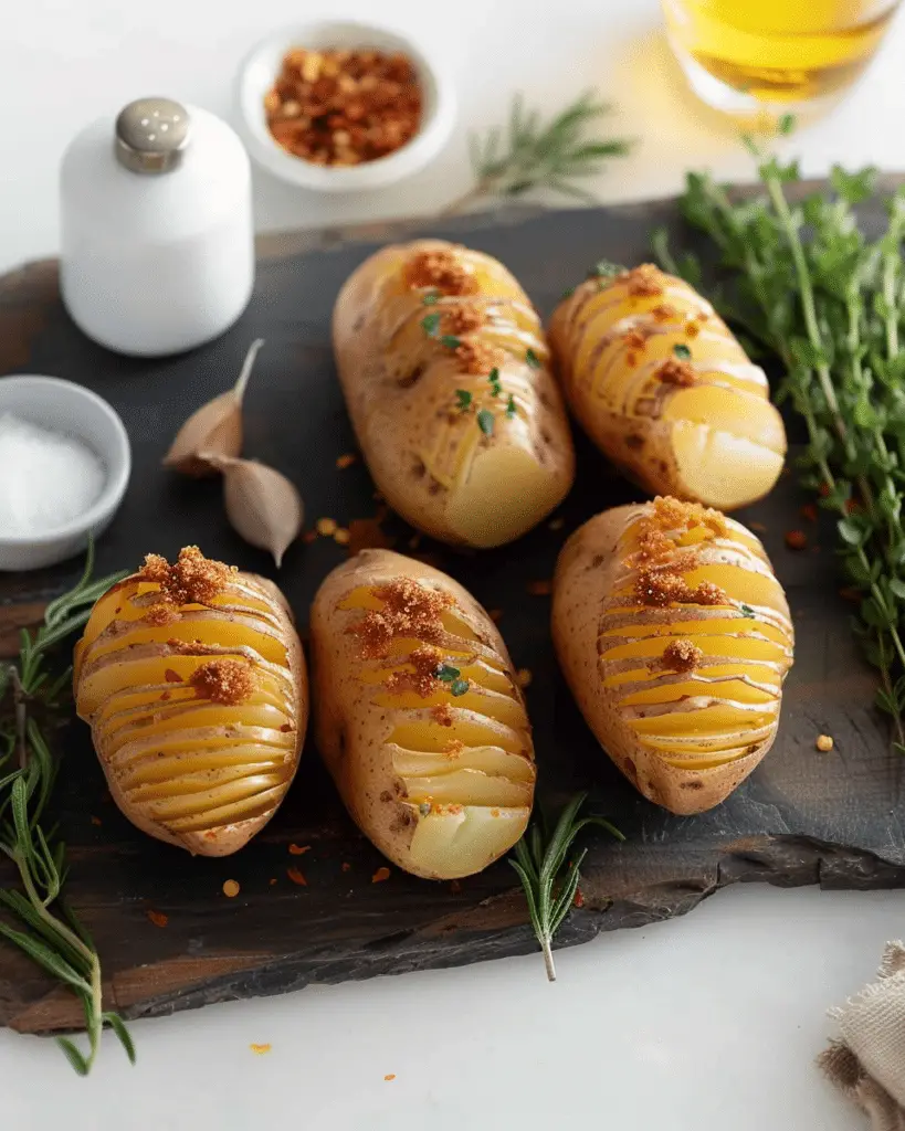 Hasselback Potatoes
