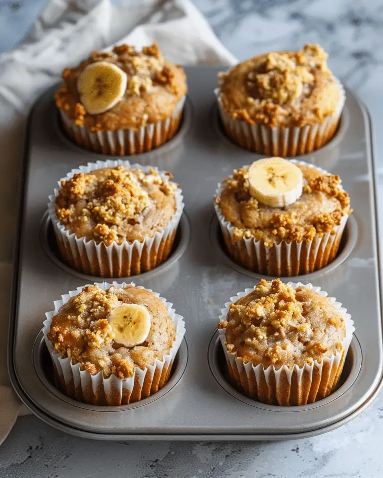 Healthy Banana Muffins