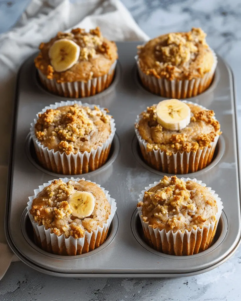 Healthy Banana Muffins