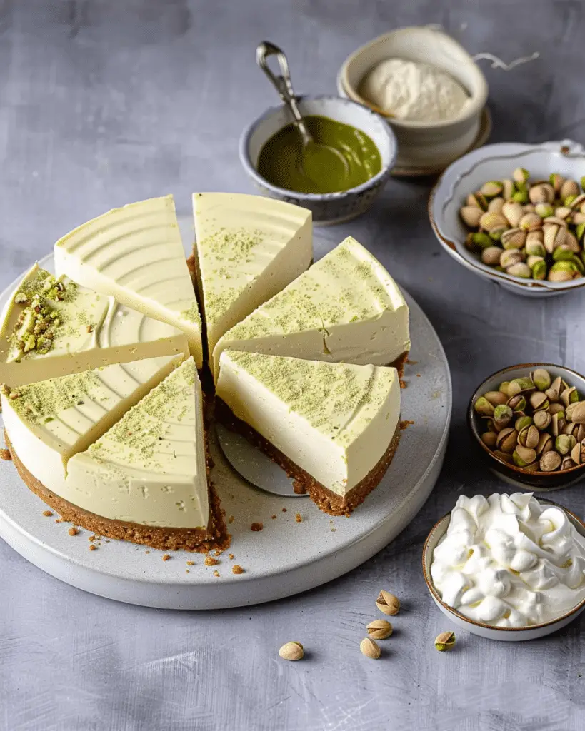 Pistachio Cheesecake