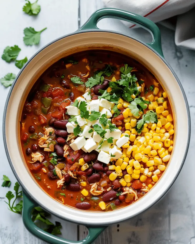 Slow Cooker Chicken Chili