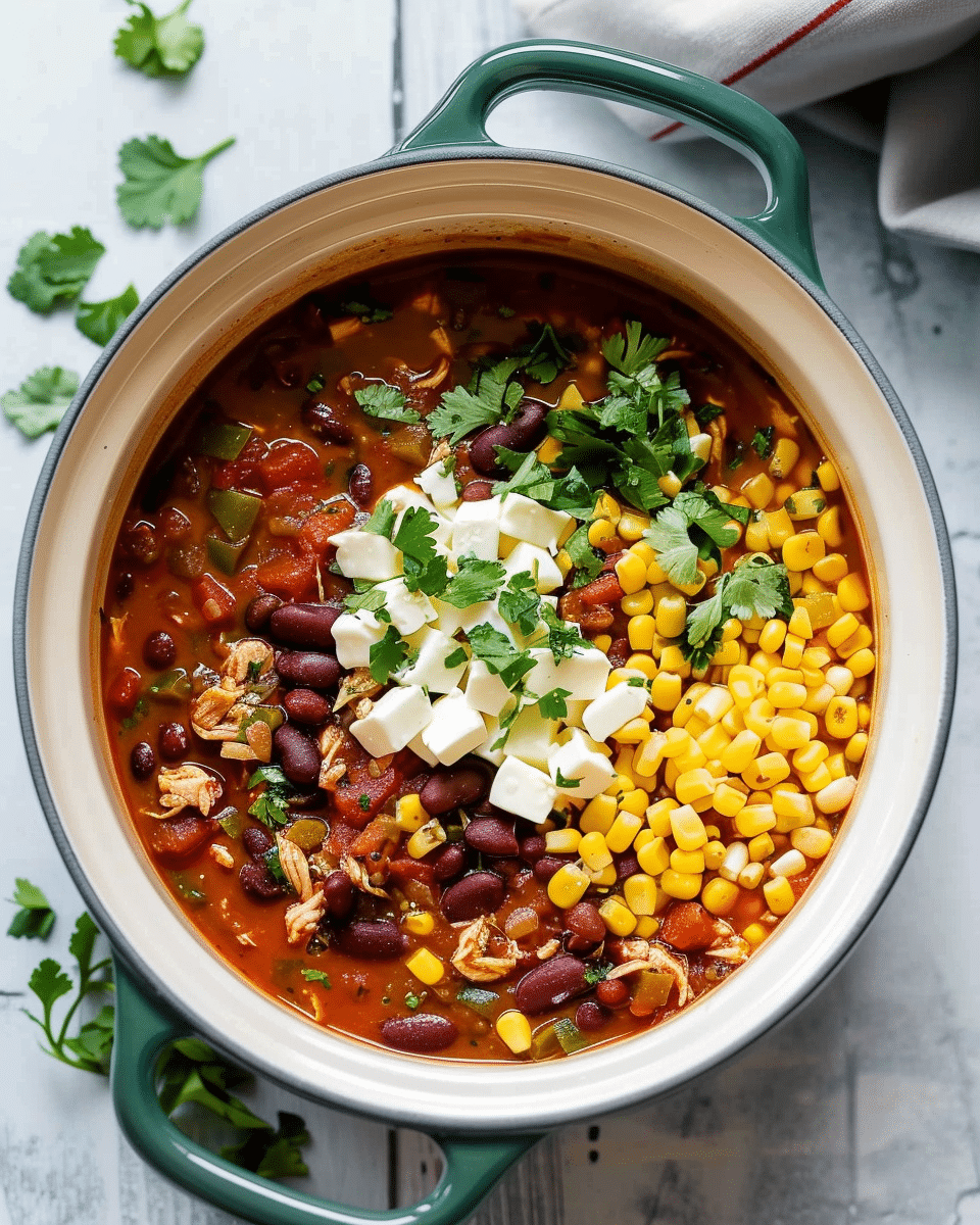 Slow Cooker Chicken Chili