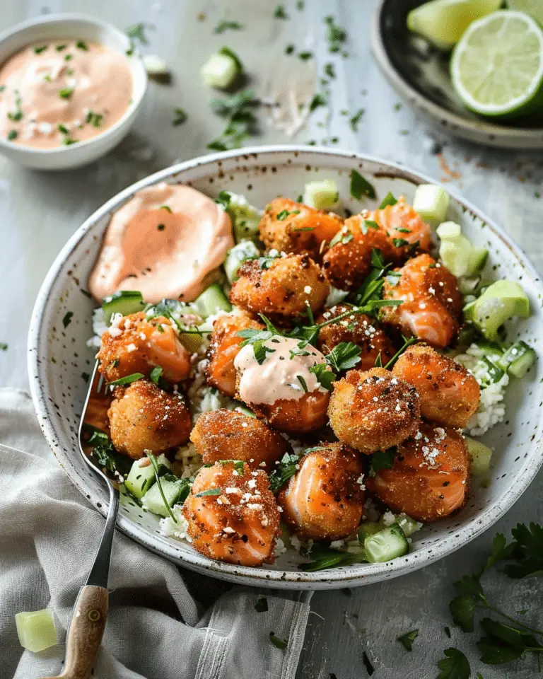 Bang Bang Salmon Bites