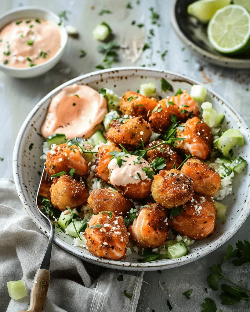 Bang Bang Salmon Bites