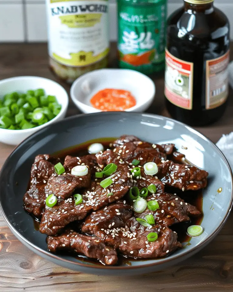 Beef Bulgogi recepe