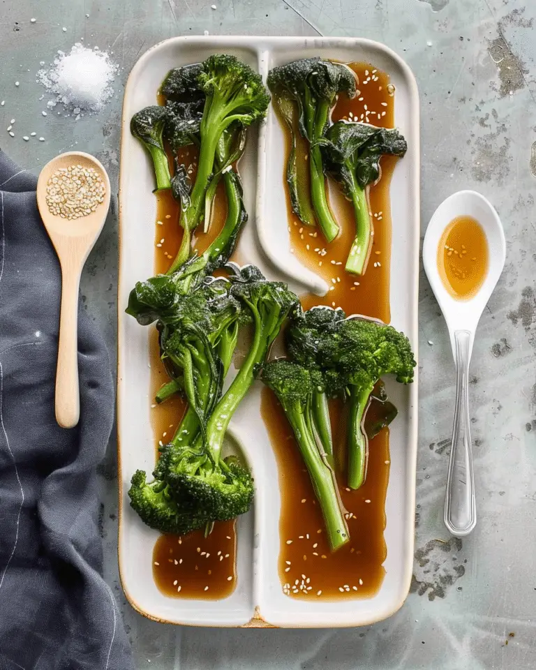 Chinese Broccoli with Oyster Sauce
