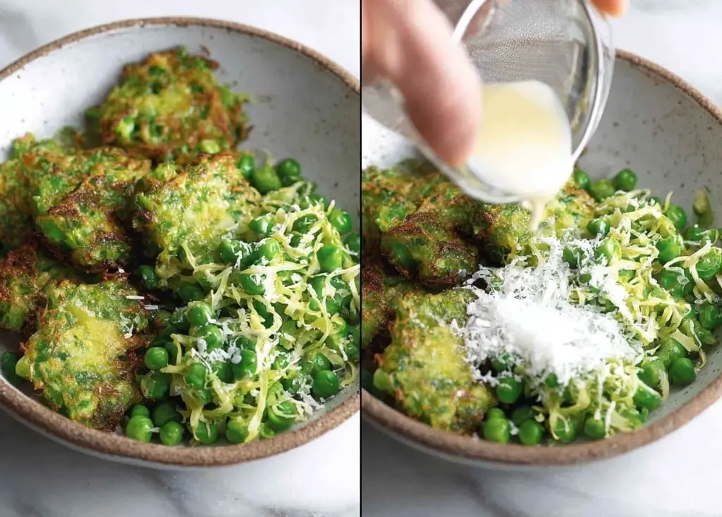 Crispy Pea Fritters