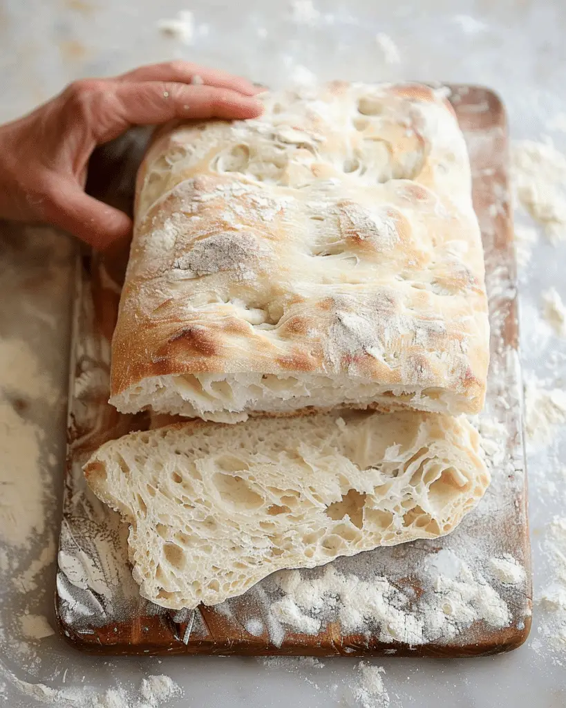 Homemade Ciabatta Bread