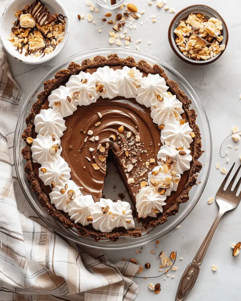 Nutella Cream Pie recepe