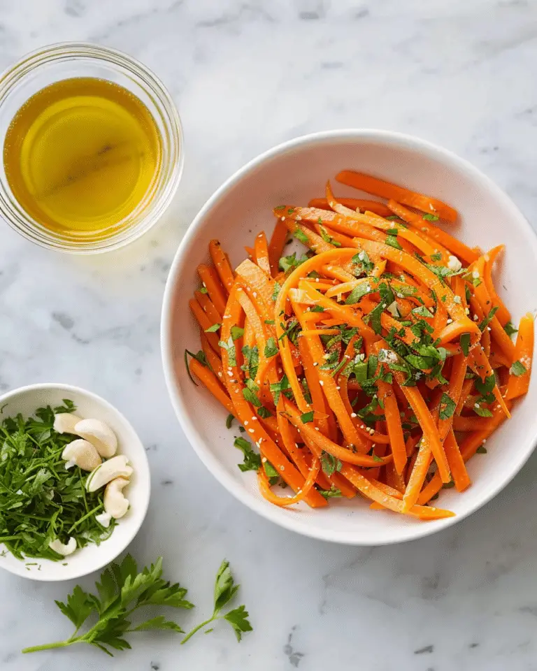 French Grated Carrot Salad