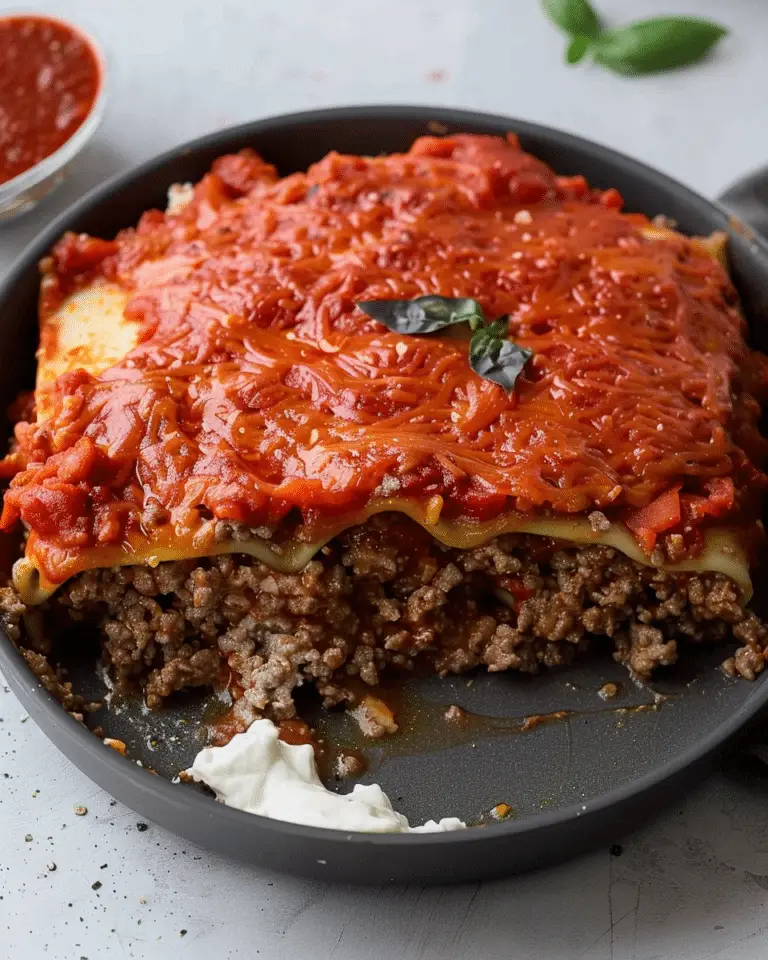 Healthy Lasagna With Greek Yogurt