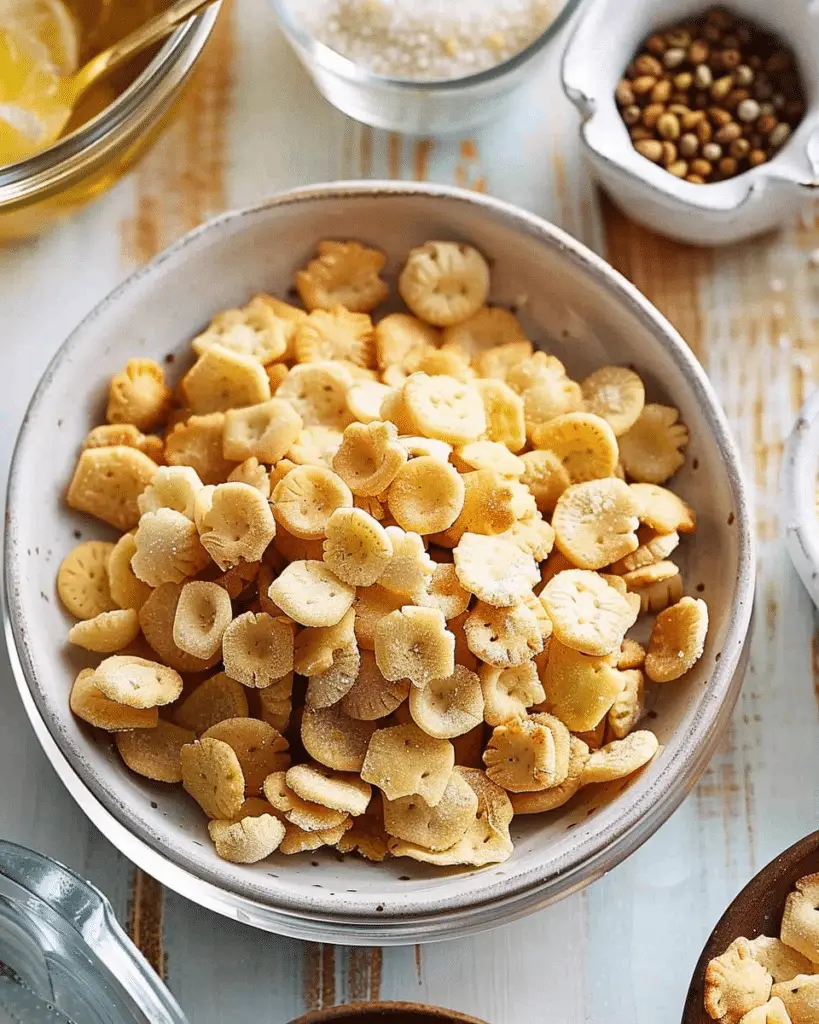 Seasoned Oyster Crackers