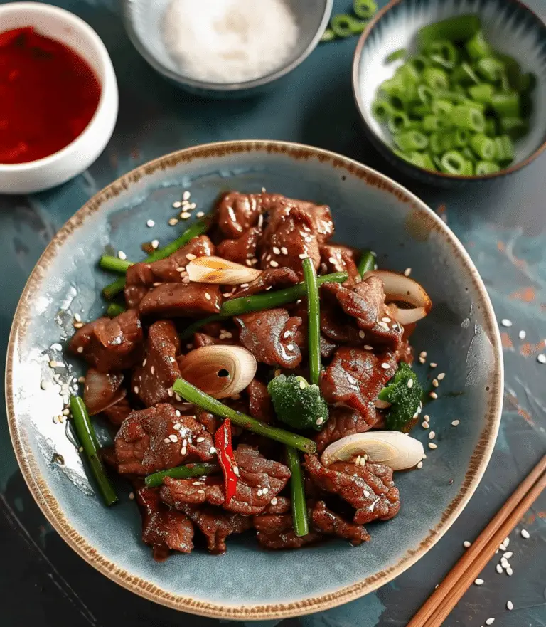 Beef Stir Fry with Honey Pepper Sauce