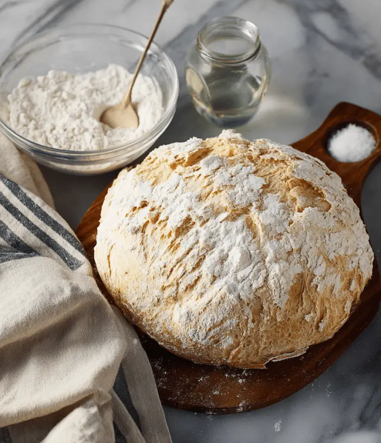 No-Knead Rustic Bread