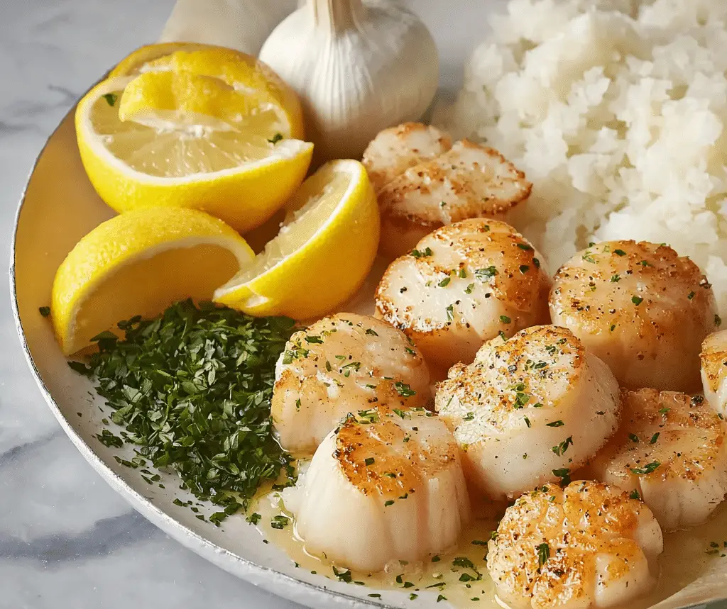 Lemon Butter Scallops