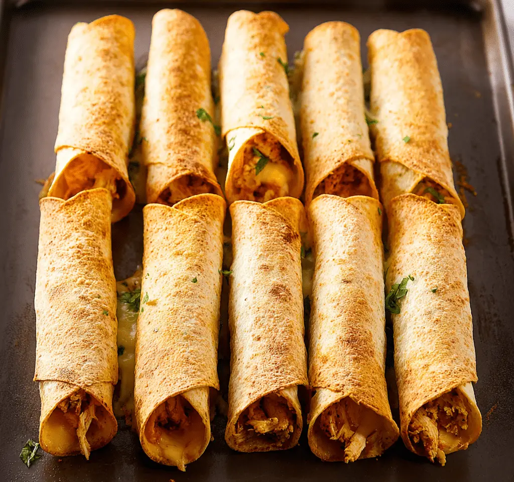 The Best Chicken Taquitos