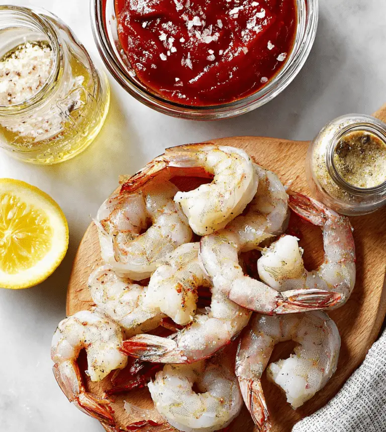 Roasted Shrimp with Homemade Cocktail Sauce