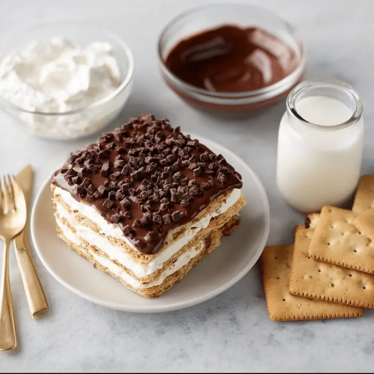 Easy Chocolate Eclair Cake