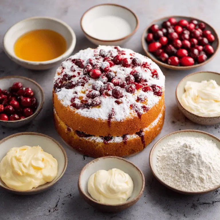 Cranberry Orange Cake