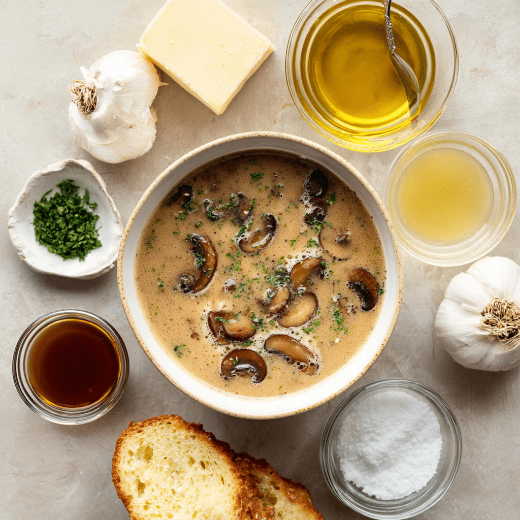 Hearty Hungarian Mushroom Soup