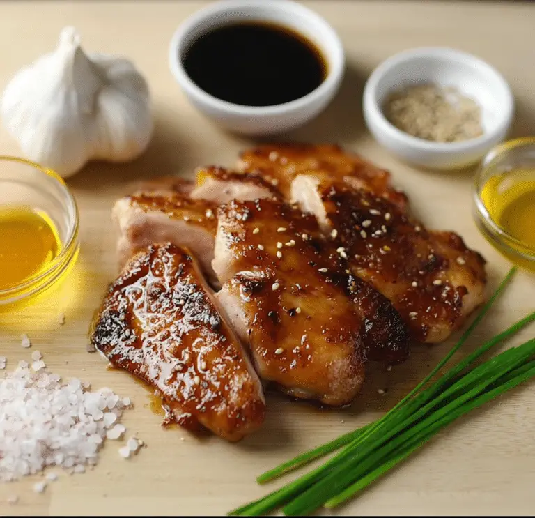 Grilled Honey Garlic Chicken