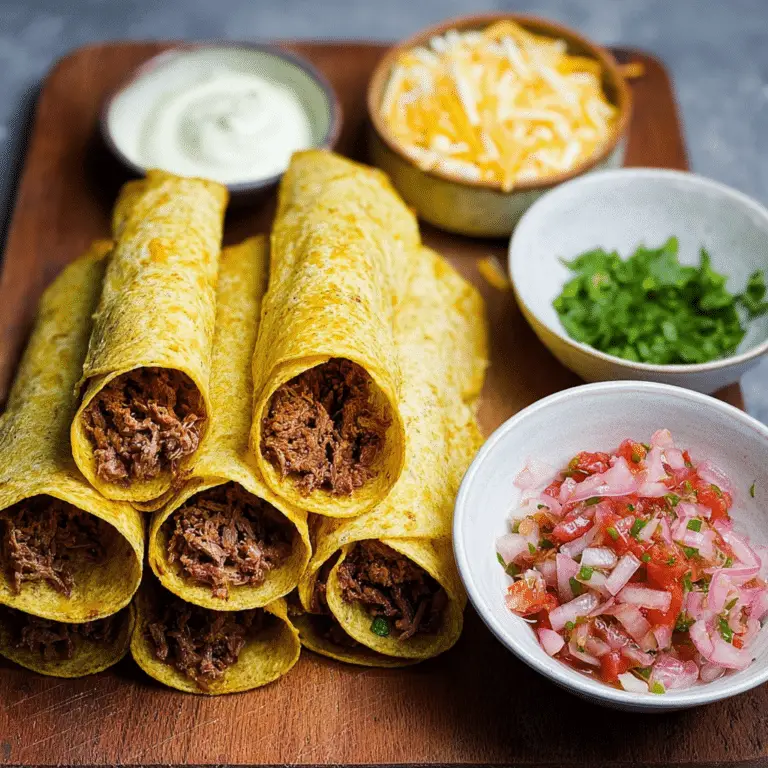 Beef Taquitos