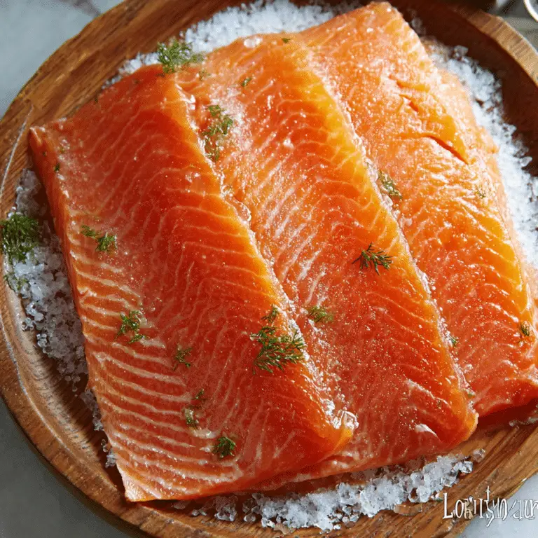 Easy Salmon Gravlax