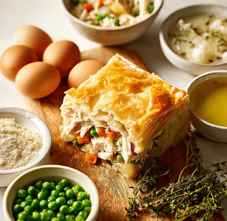 Puff Pastry Chicken Pot Pie