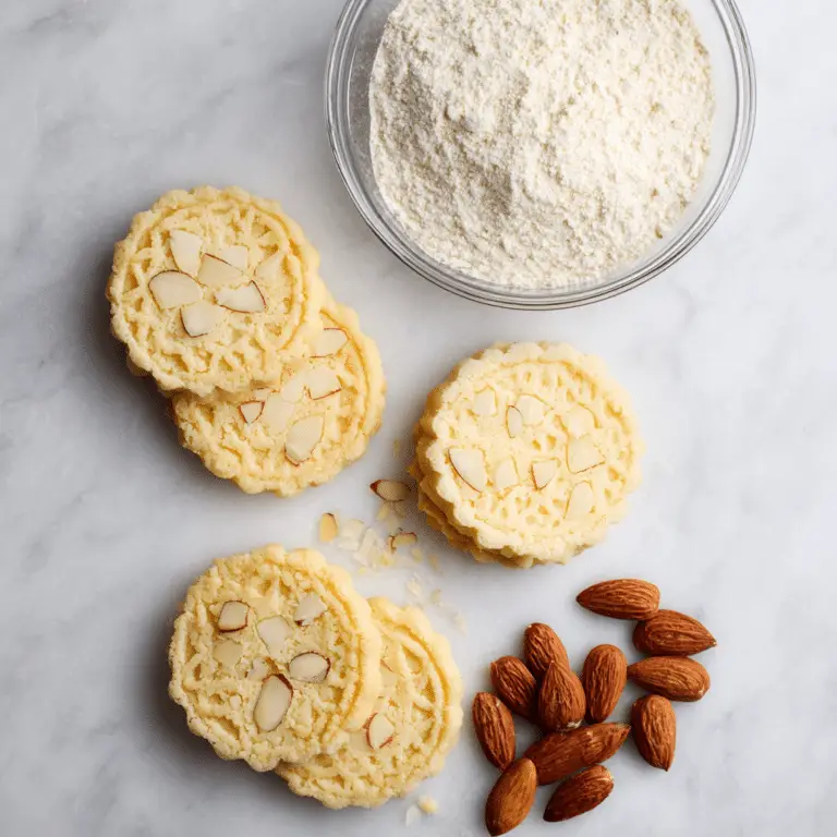 Almond Shortbread Cookies