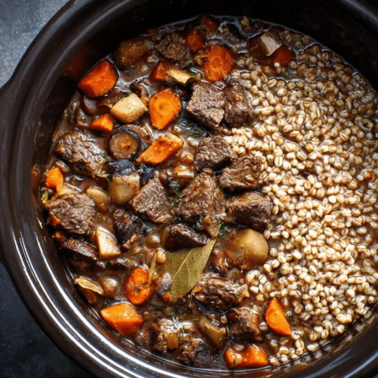 Beef and Barley Stew