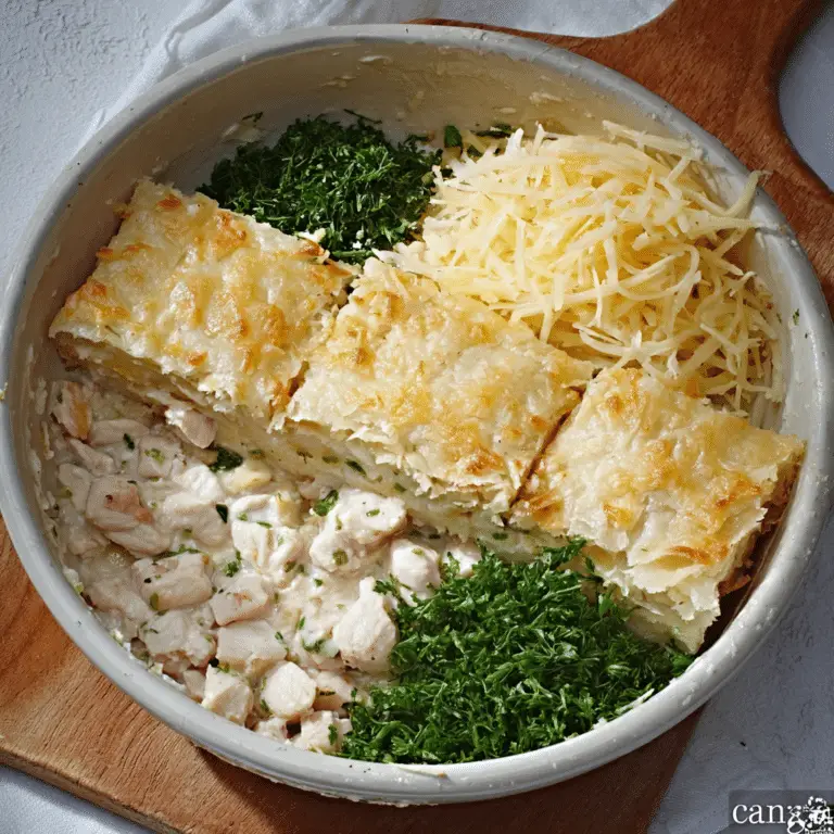 Easy Chicken Pie Squares