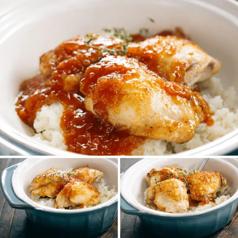 Crockpot Apricot Chicken