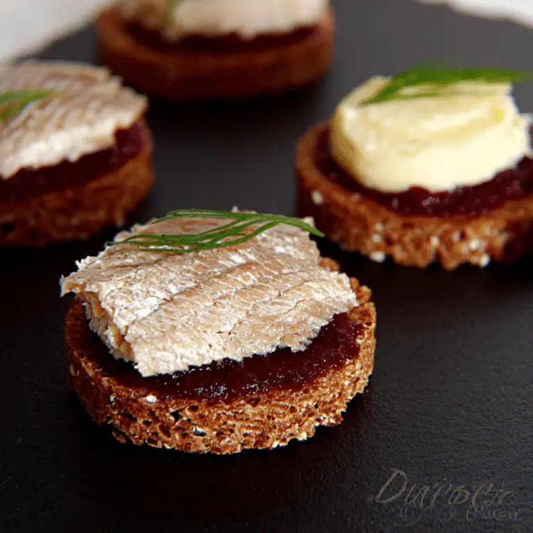 Pickled Herring Canape