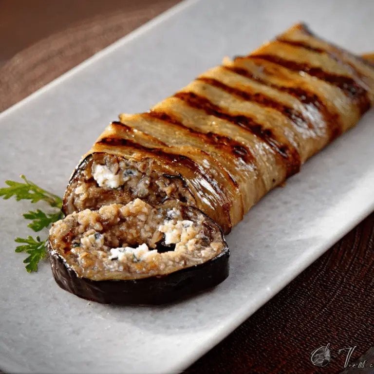 Georgian Walnut and Eggplant Roll-ups