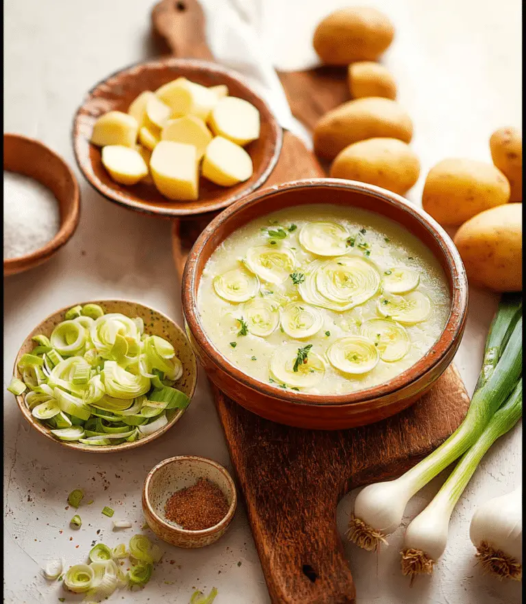 Easy Potato Leek Soup