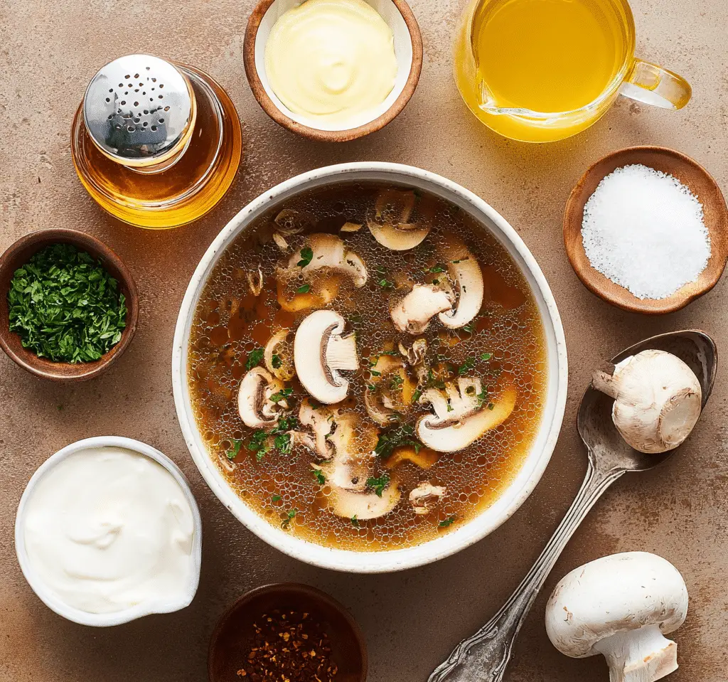 Easy Hearty Hungarian Mushroom Soup