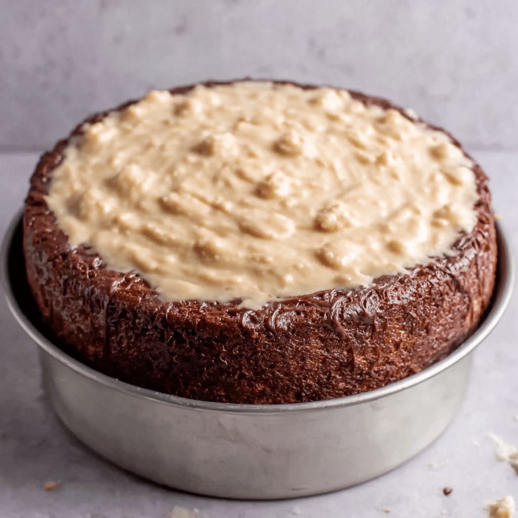 Chocolate Nutella Banana Cake